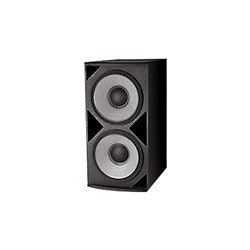 JBL ASB6128-WRX-BK High Power Subwoofer 2 x 18 Inch 2242H SVG Driver Black